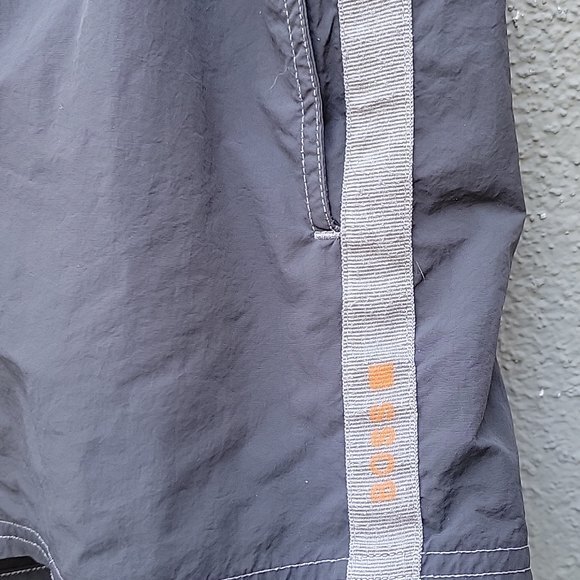 Hugo Boss XL Swim Running Shorts Mesh Lining, pockets, drawstring Orange label - Picture 4 of 9